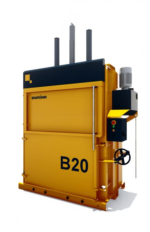 vertical baler
