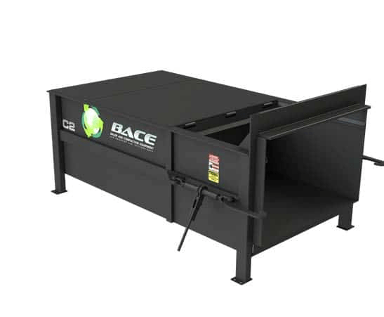 Commercial trash compactor