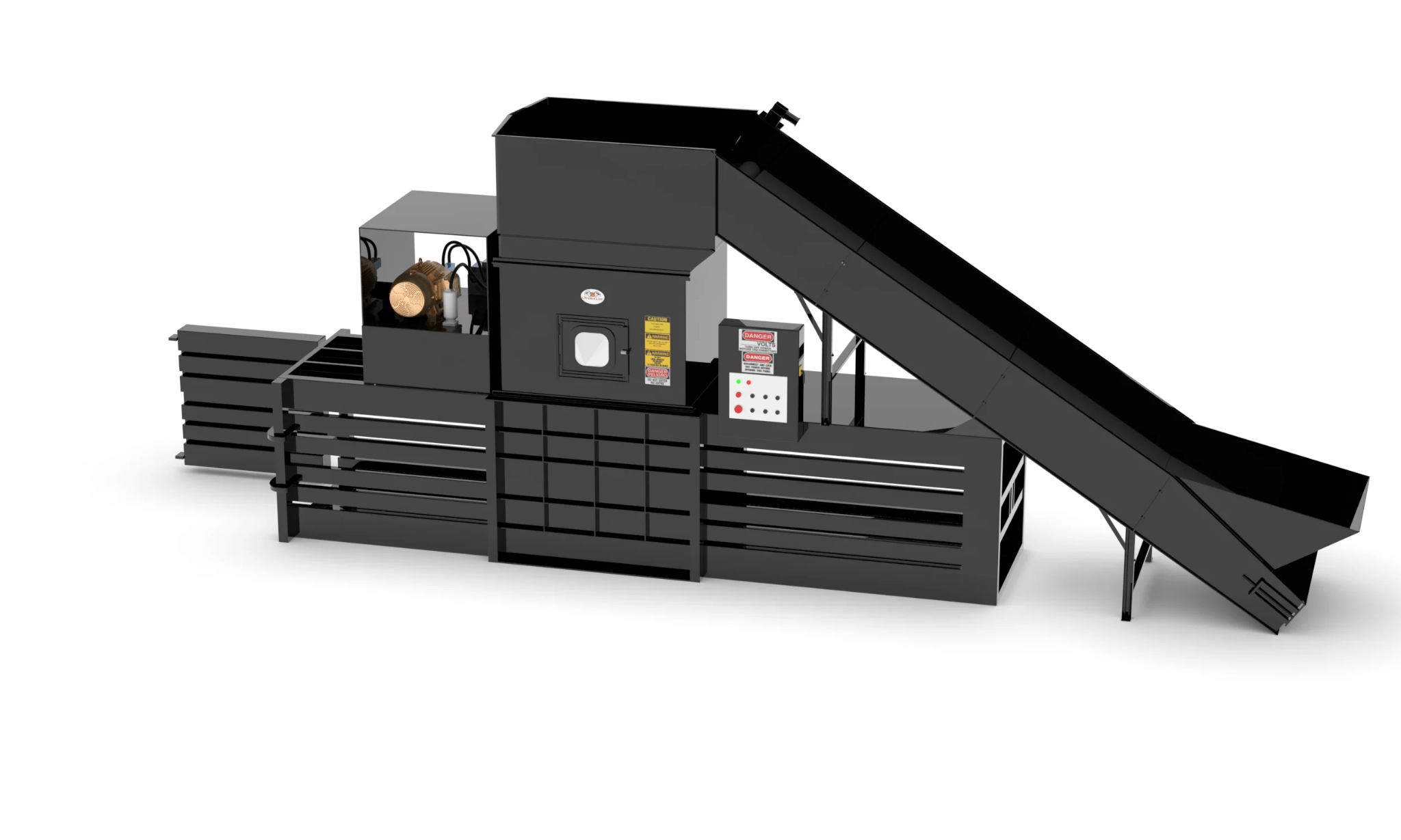 Horizontal baler