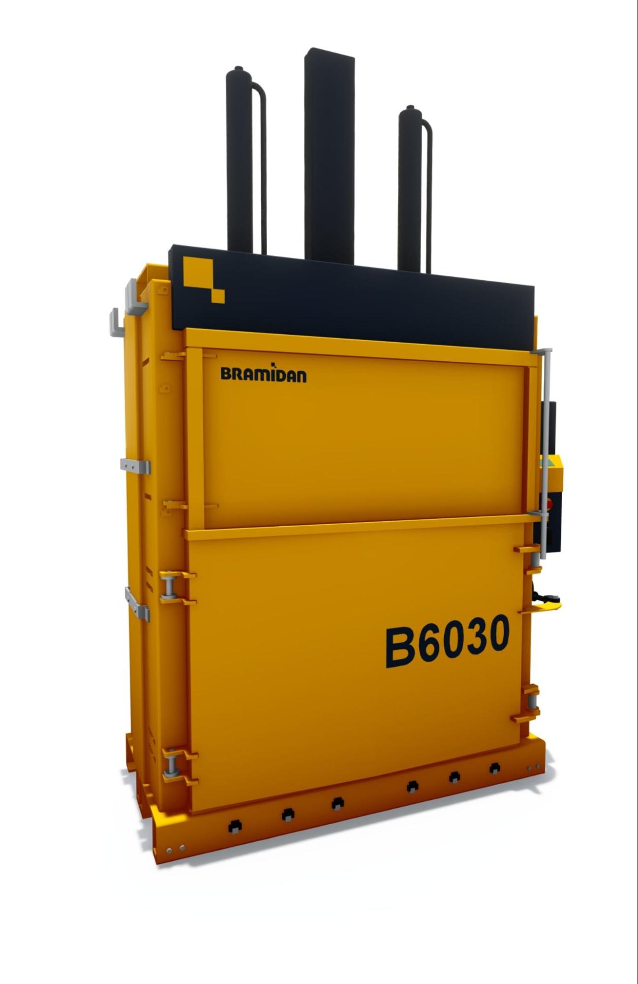 Vertical Cardboard Baler